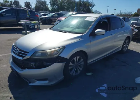 2014 Honda Accord Lx z USA, uszkodzony, nr VIN 1HGCR2F36EA282700